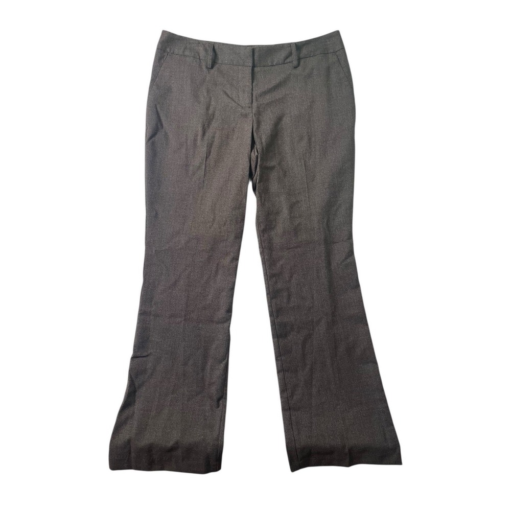 Apt 9 Ava Dress Pants Womens 12 Brown Midrise‎ Straight Leg Corporate NWT